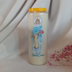 bougie neuvaine saint Louis
